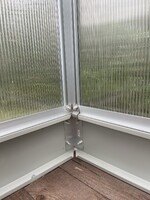 Skleník VITAVIA TRITON 5000 čiré sklo 3 mm černý LG3674