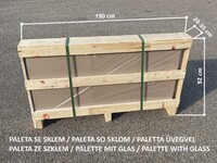 Skleník VITAVIA ZEUS COMFORT 6200 sklo 3 mm + PC 10 mm stříbrný LG3709