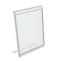 Stěnové ventilační okno stříbrné VITAVIA typ V (40000546) PC 6 mm LG3089
