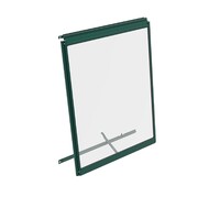 Stěnové ventilační okno zelené VITAVIA typ V (40000603) sklo 3 mm  LG4110