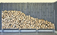 Stojan na palivové dřevo - SD 330, |347 x 25 x 144 cm|