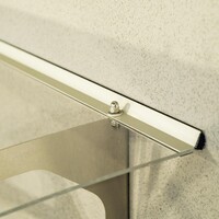 Stříška nad dveře LANITPLAST BLUEMOON XL 197/89 stříbrná LG2581