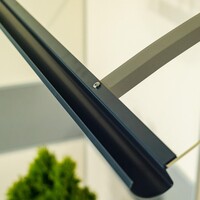 Stříška nad dveře LANITPLAST OLOR XL 197/85 antracit LG2578