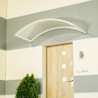 Stříška nad dveře LANITPLAST TOPAZ 130/70 bílá LG708