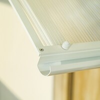 Stříška nad dveře LANITPLAST TOPAZ 130/70 bílá LG708