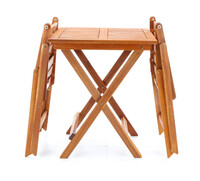 VeGAS BALCONY SET - zahradní nábytek, tropické dřevo Akácie