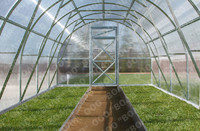 Volya LLC polykarbonátový skleník TRJOSKA 4 m ( 3 x 4 m ) 