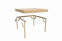 Zahradní altán KARIBU CUBECO (48369) LG4863